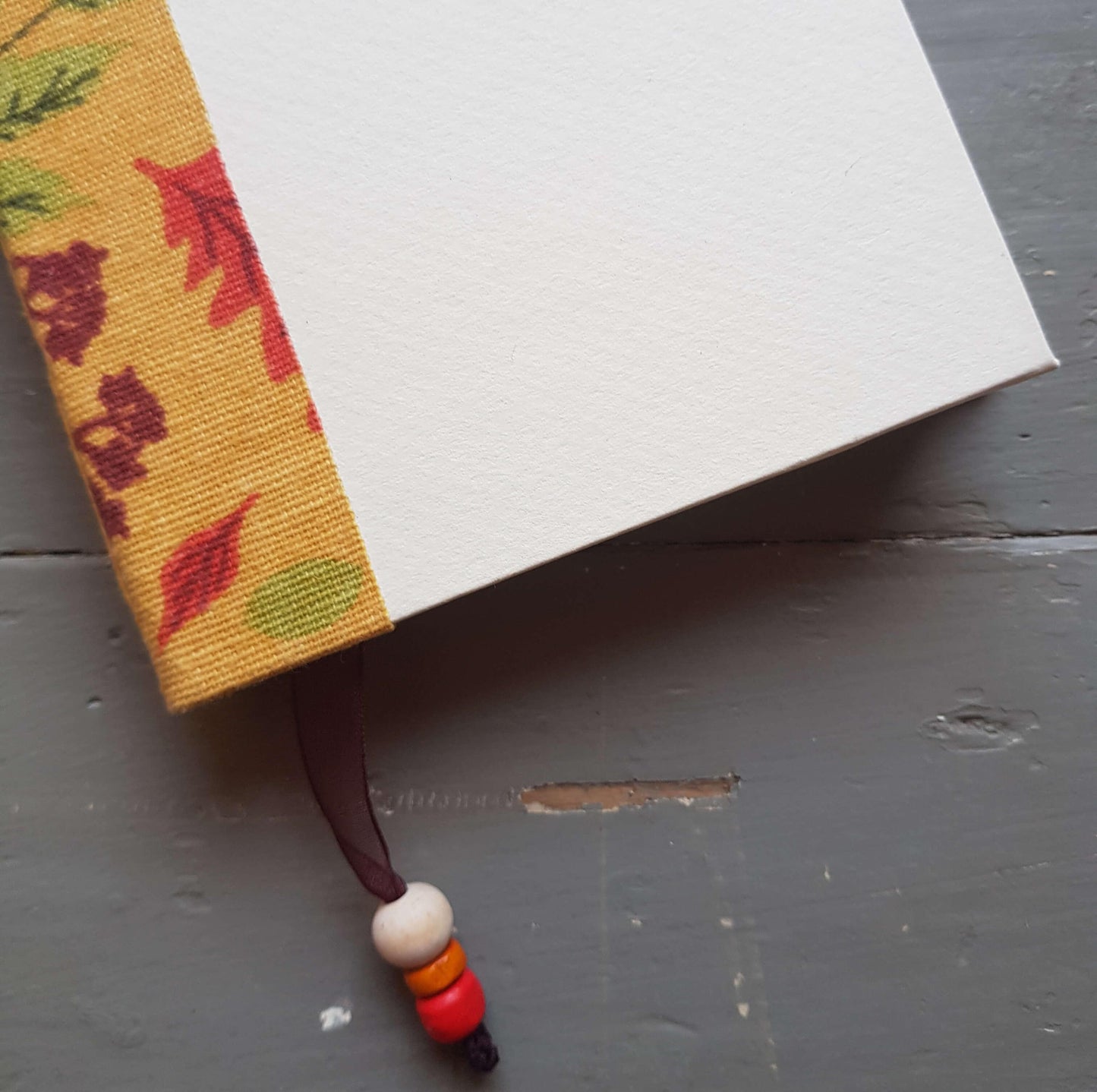 Fabric Spine Notebook Off White
