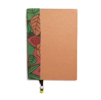 Fabric Spine Notebook Orange