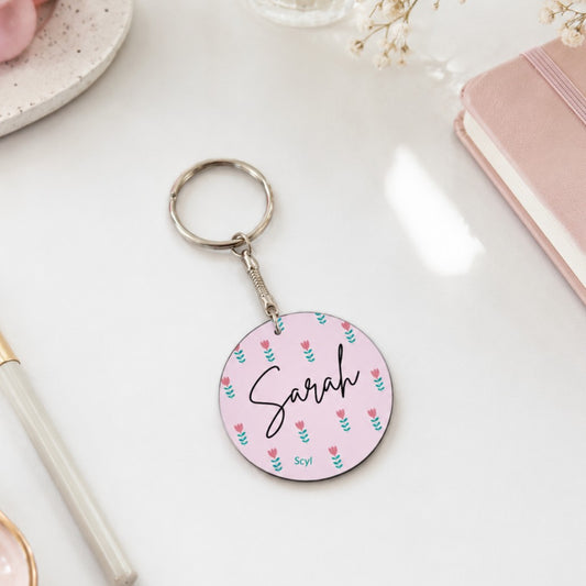 Fearless Flower Keychain