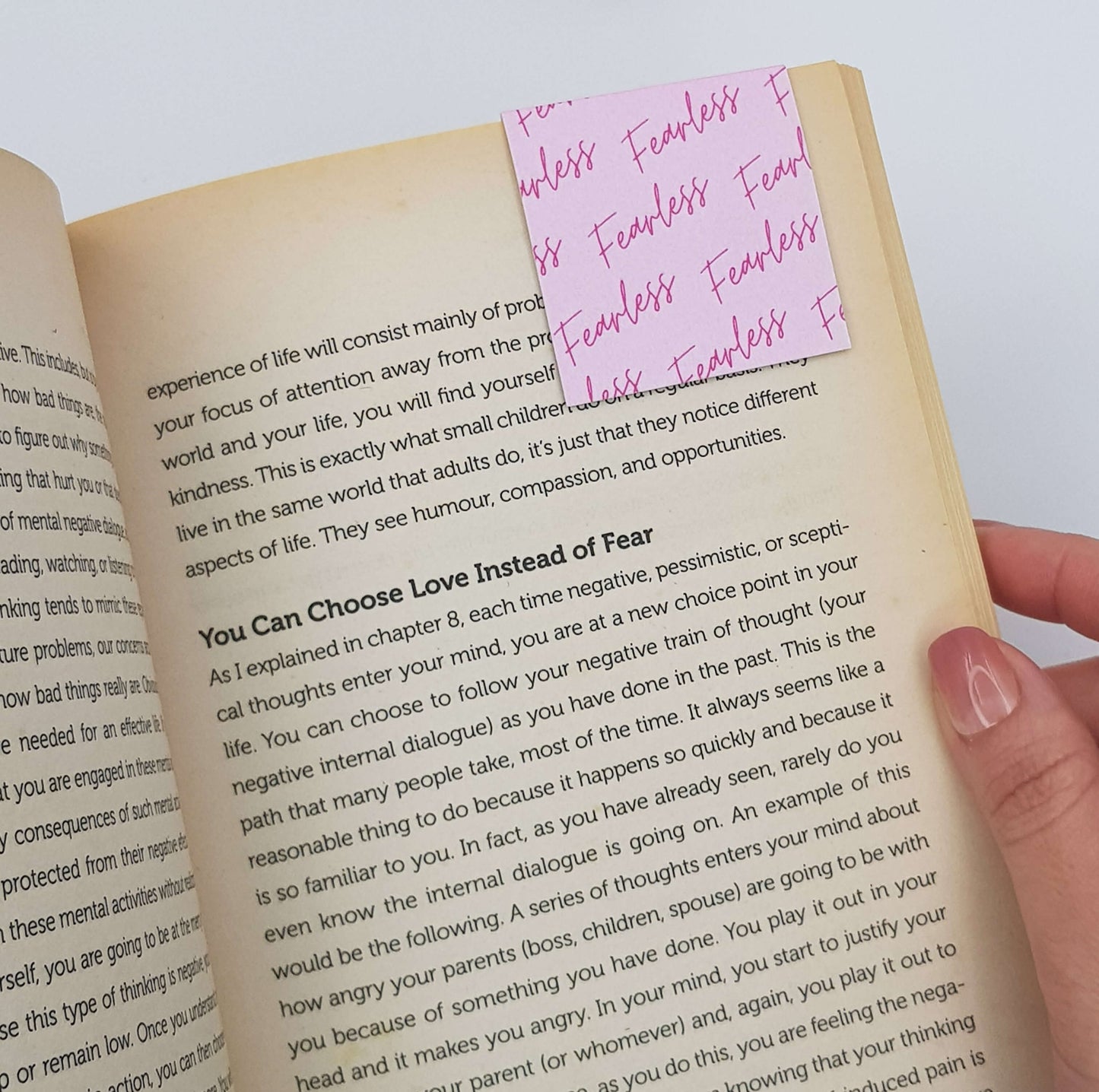 Fearless Flower Magnetic Bookmark