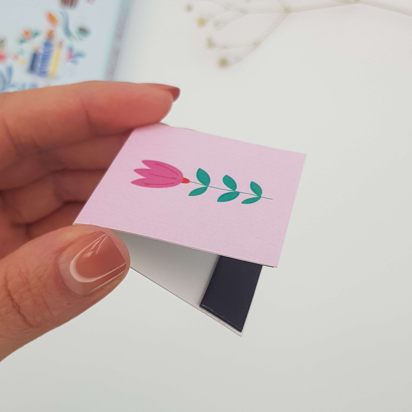 Fearless Flower Magnetic Bookmark