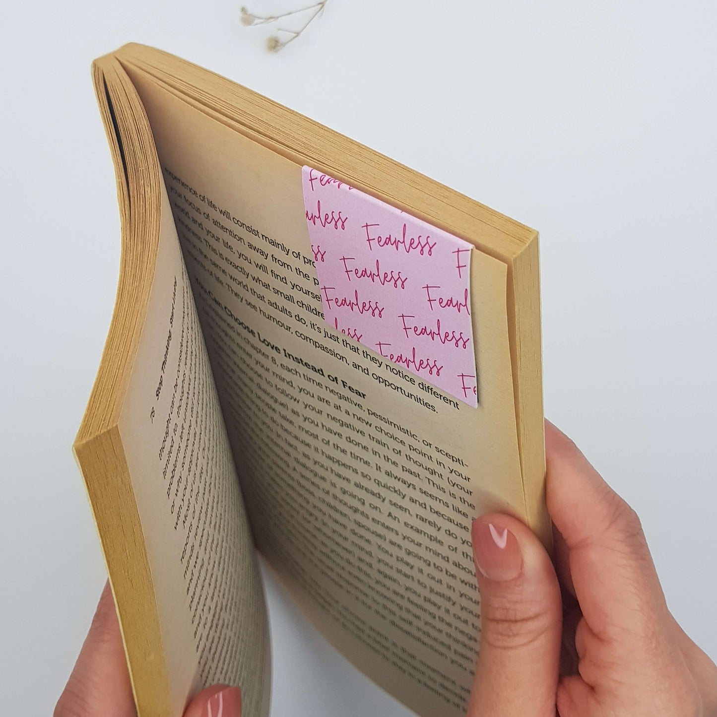 Fearless Flower Magnetic Bookmark