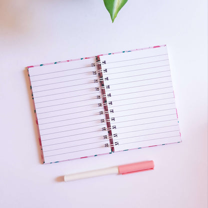 Fearless Flower Pattern Notebook