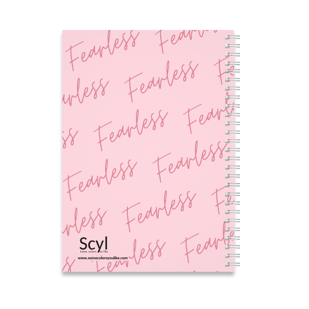Fearless Flower University Notebook A4