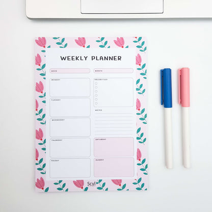 Fearless Flower Weekly Planner