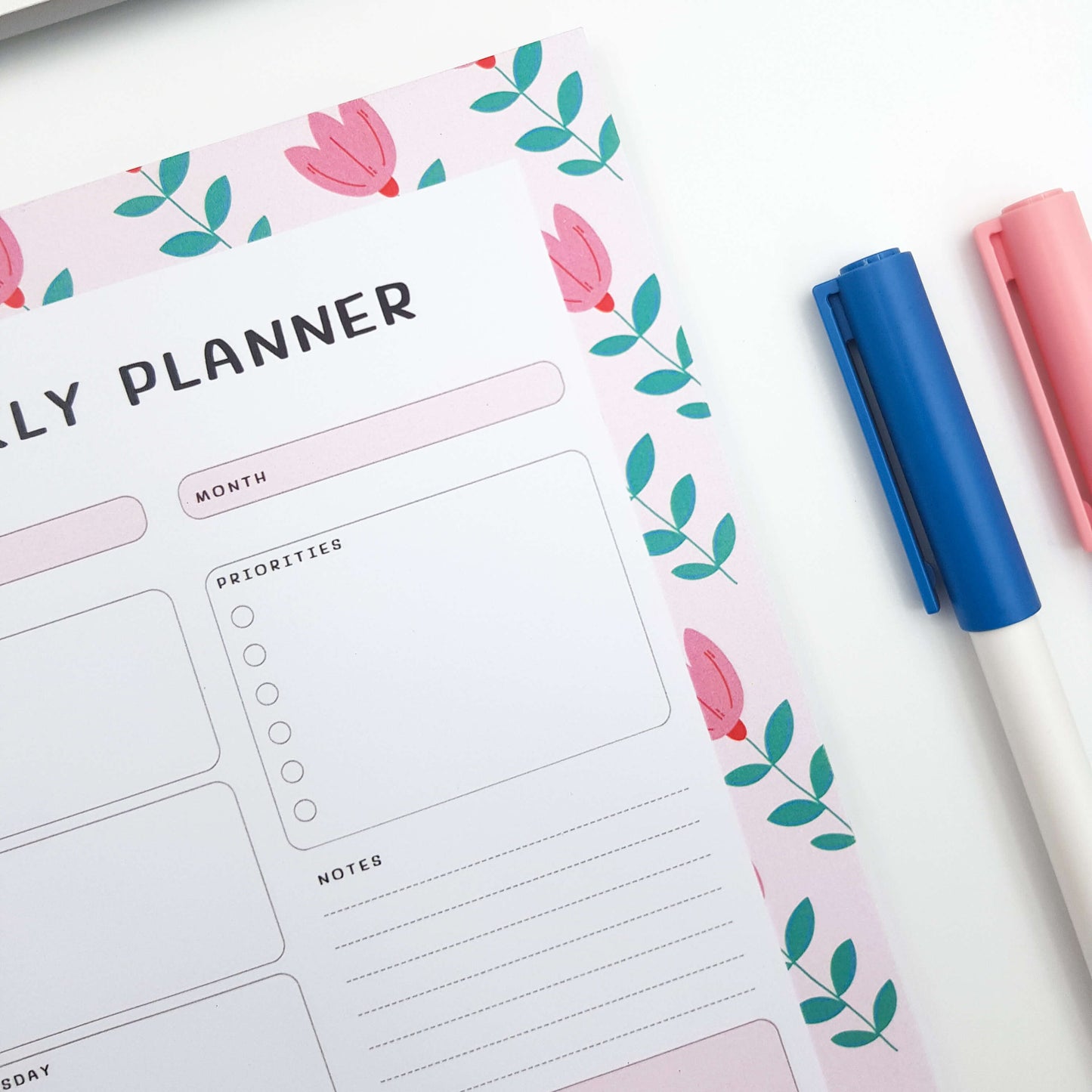Fearless Flower Weekly Planner