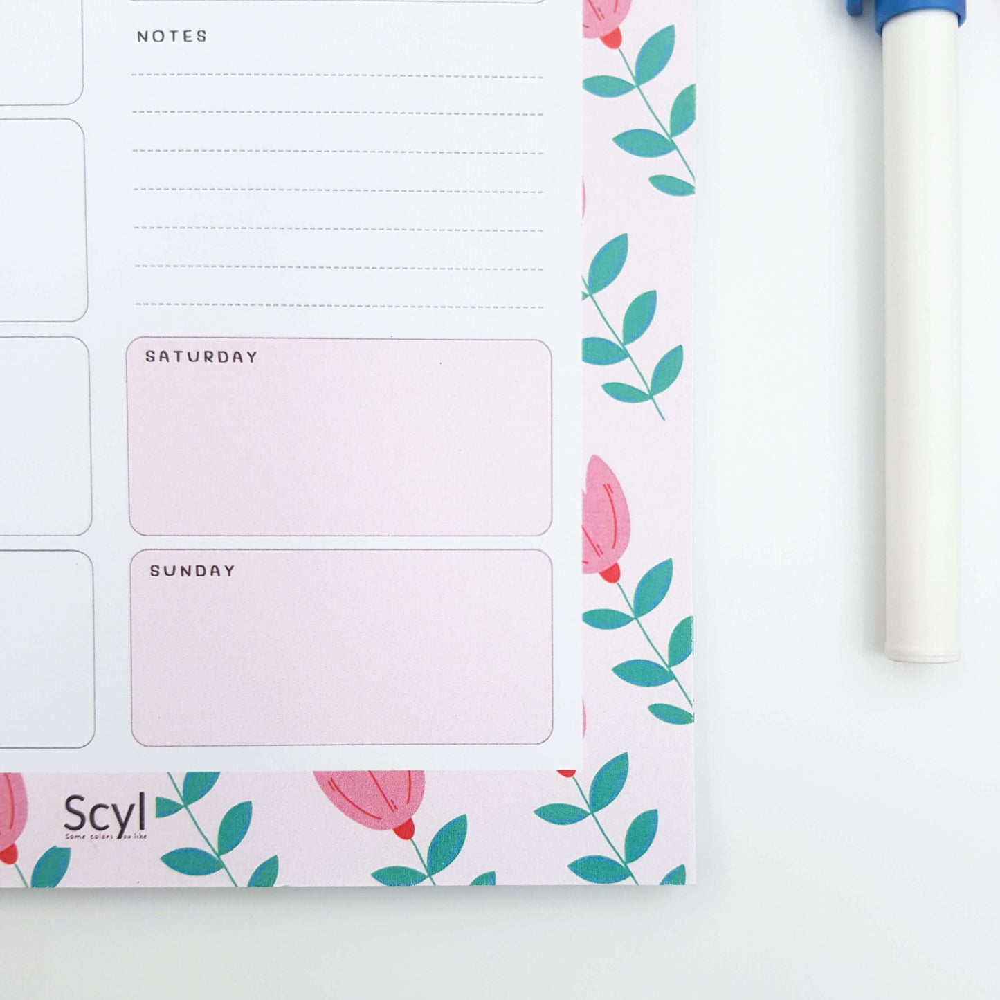 Fearless Flower Weekly Planner