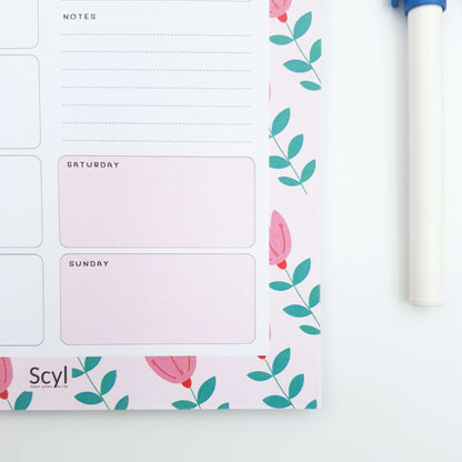Fearless Flower Weekly Planner