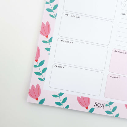 Fearless Flower Weekly Planner