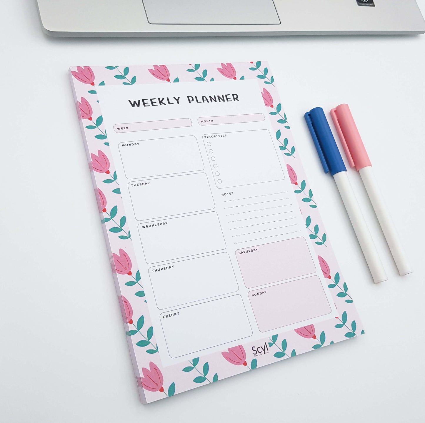 Fearless Flower Weekly Planner