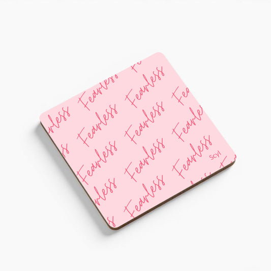 Fearless Square Coaster