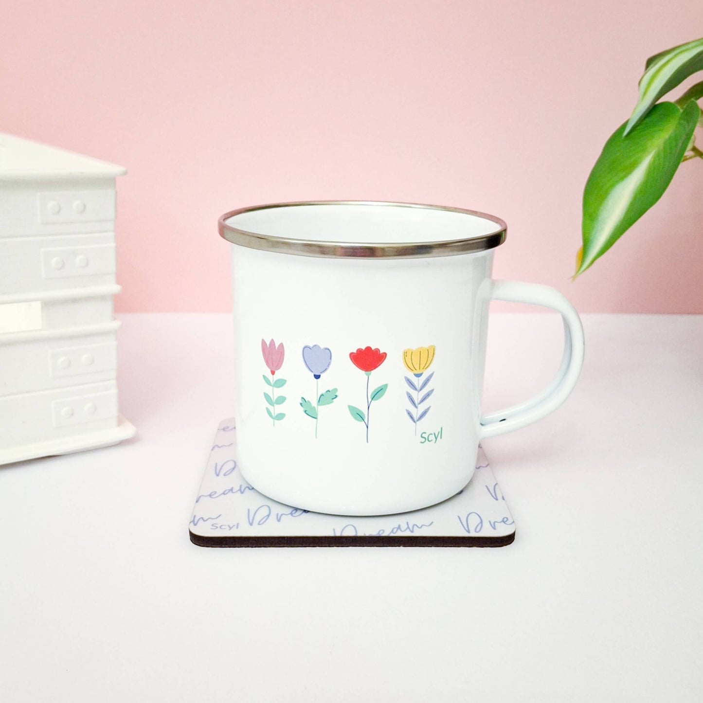 Floral Garden - Enamel Mug