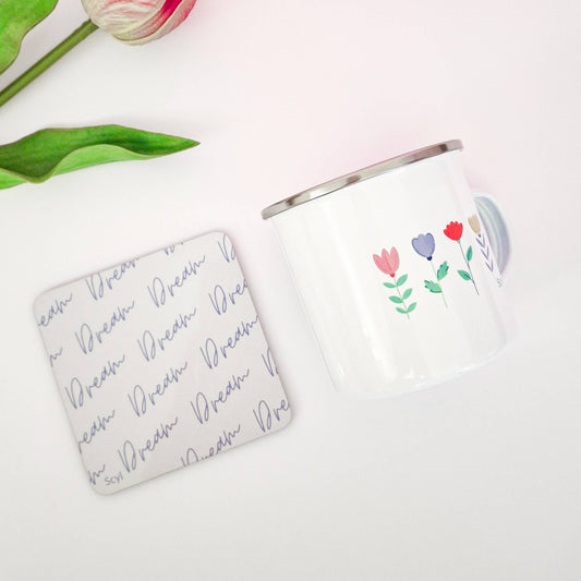 Floral Garden - Enamel Mug