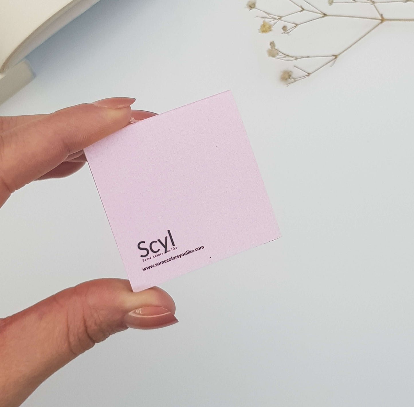 Floral Garden Magnetic Bookmark - Pink