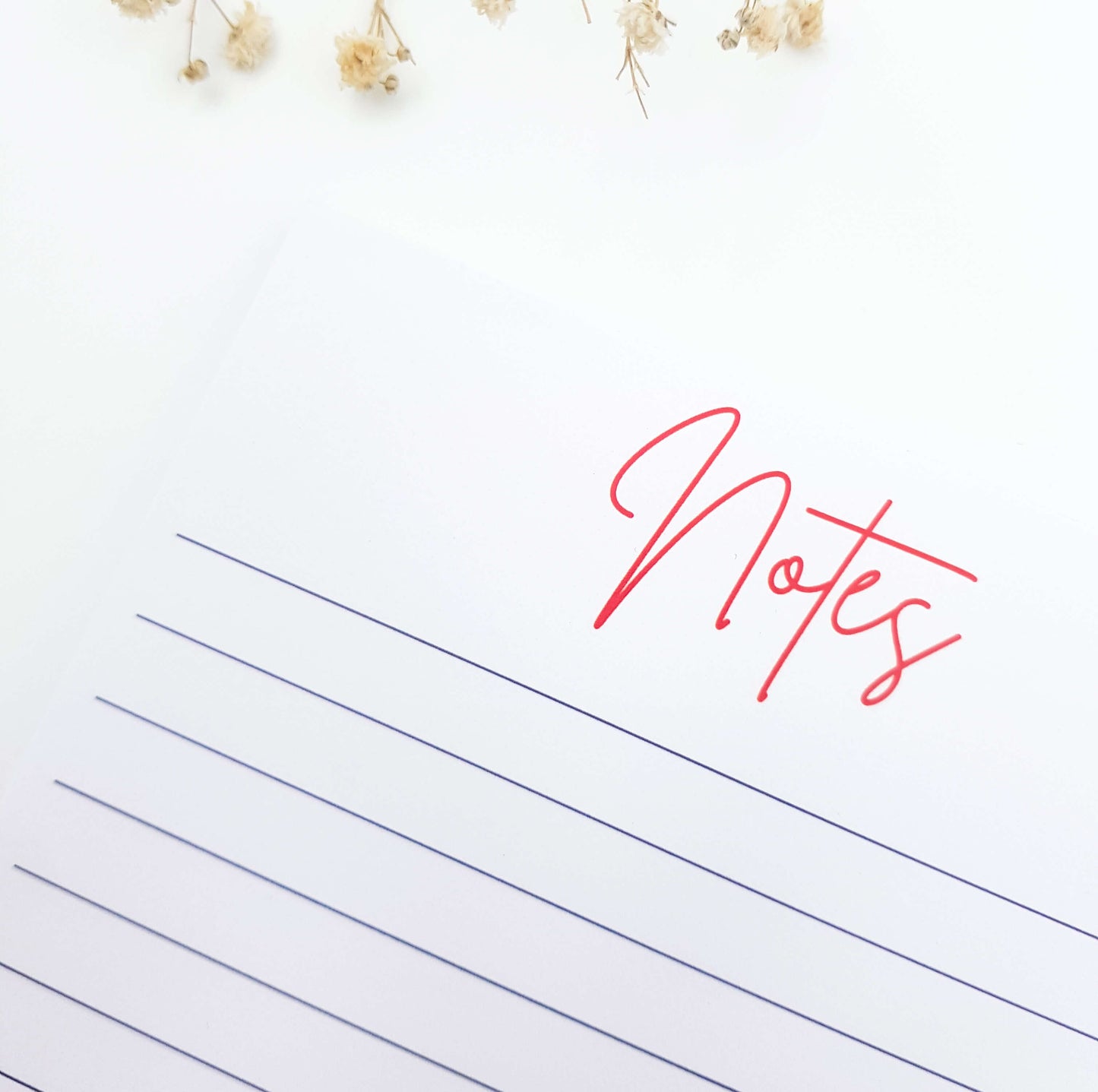 Floral Garden Notepad