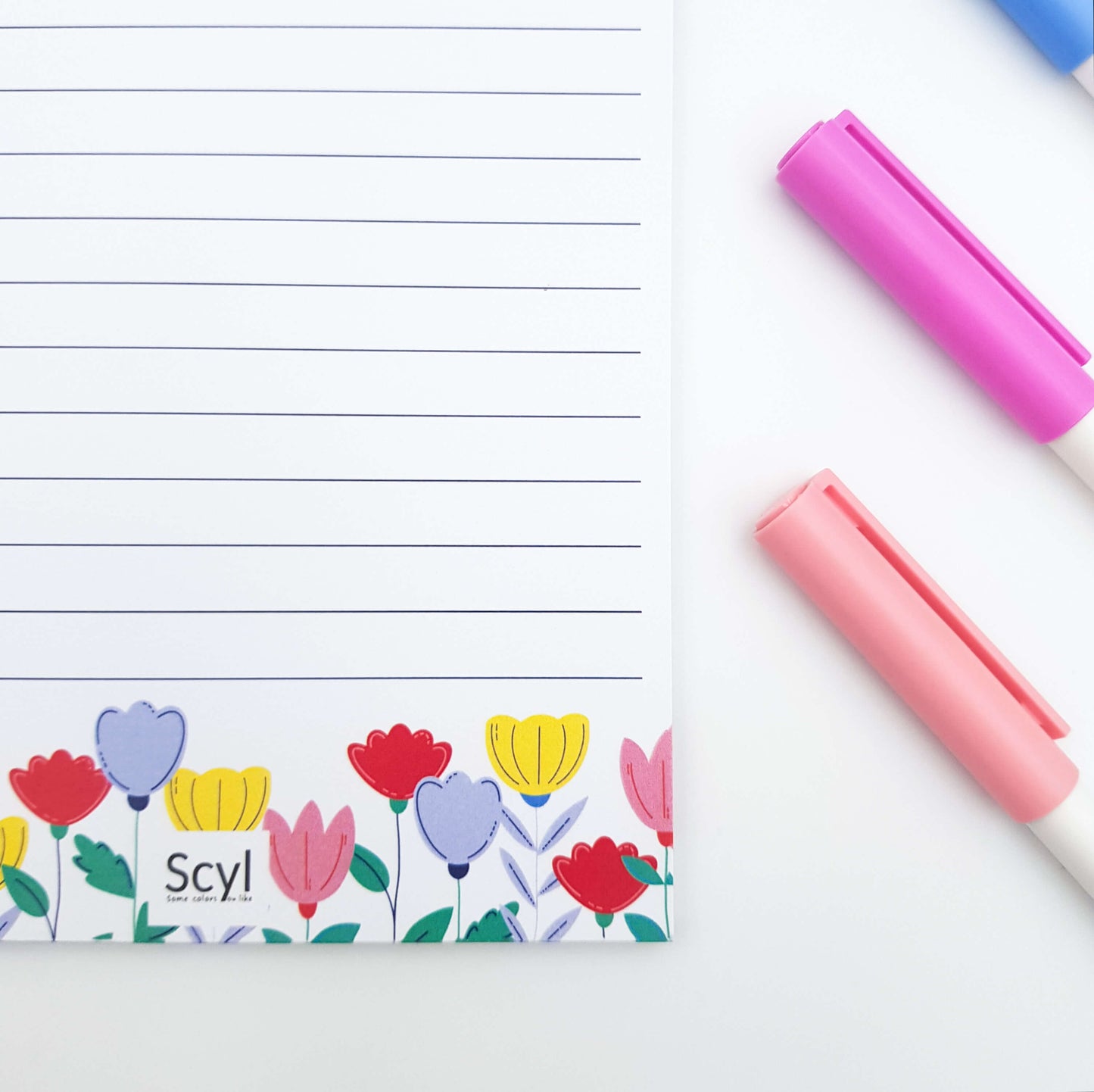 Floral Garden Notepad