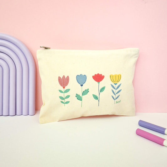 Floral Garden Pouch