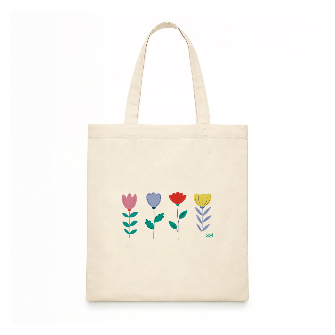Floral Garden Tote Bag