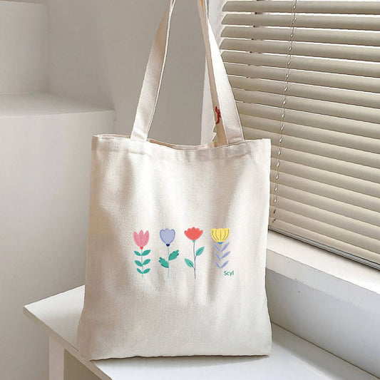 Floral Garden Tote Bag