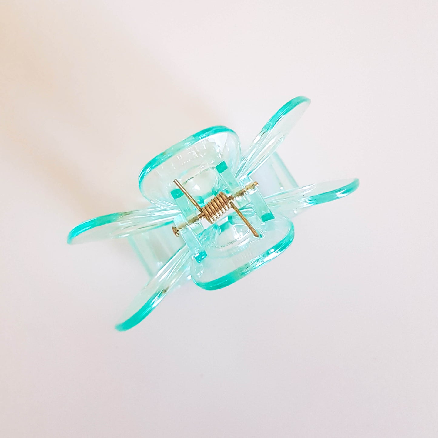 Flower Hair Clip - Green