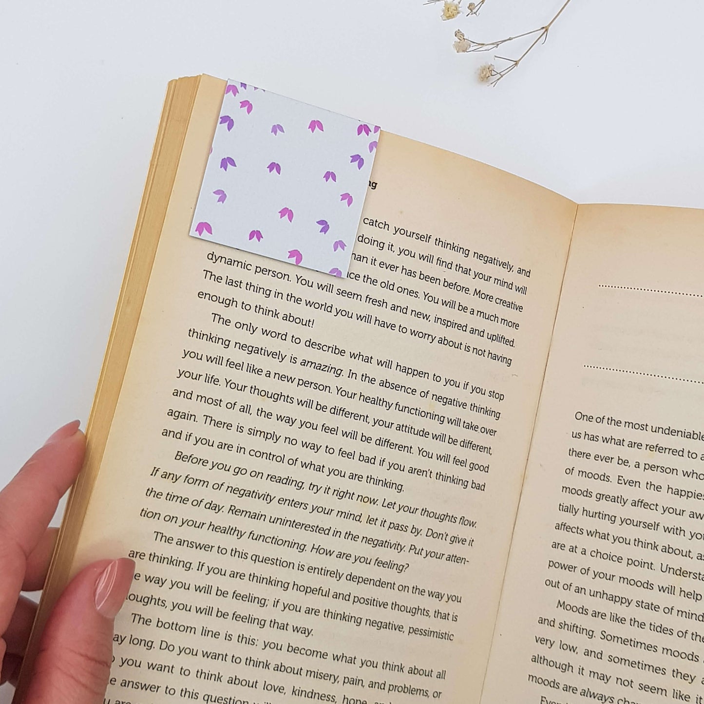 Free and Happy Magnetic Bookmark