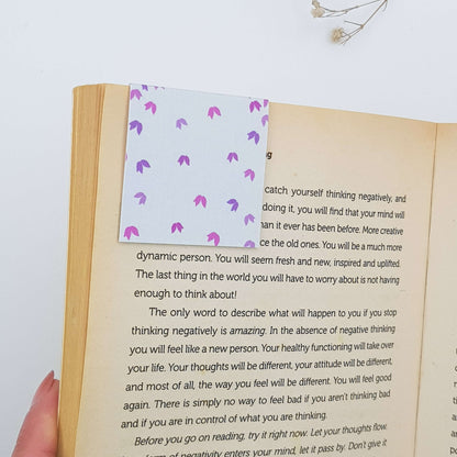 Free and Happy Magnetic Bookmark