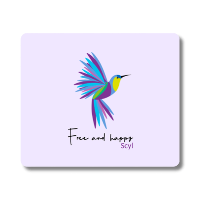 Free and Happy Mouse Pad