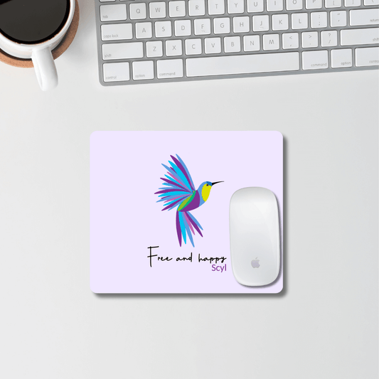 Free and Happy Mouse Pad