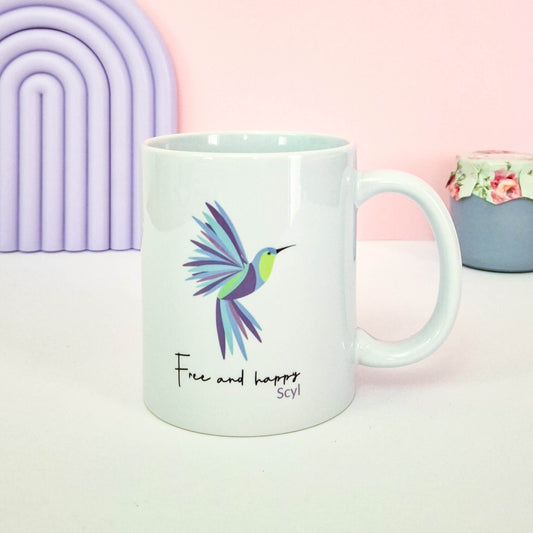 Free and Happy Mug