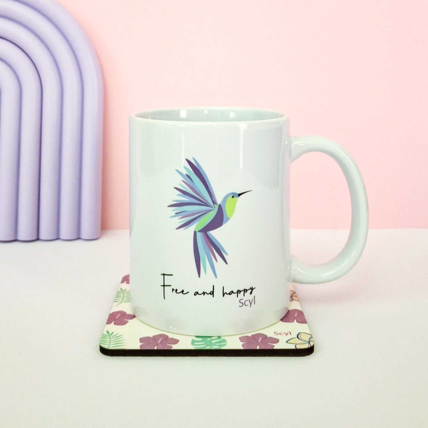 Free and Happy Mug