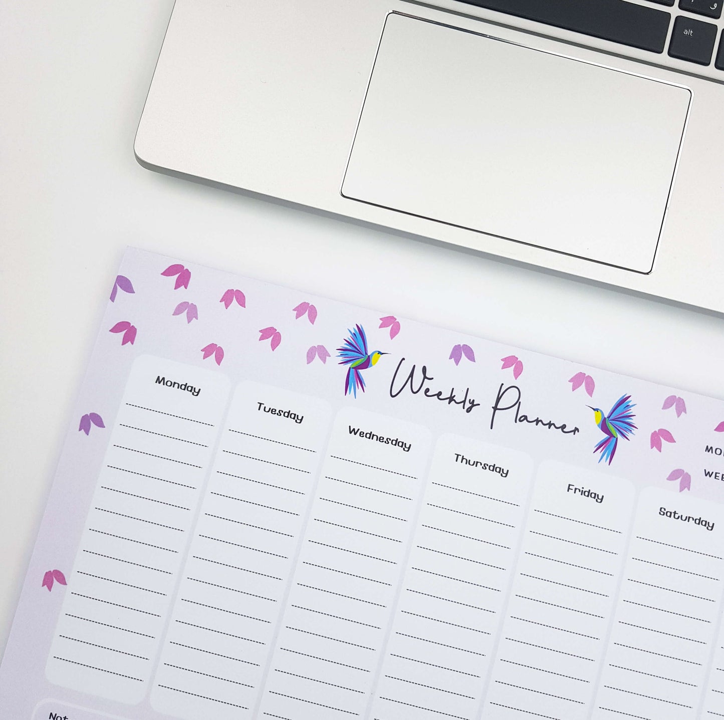 Free and Happy Weekly Planner