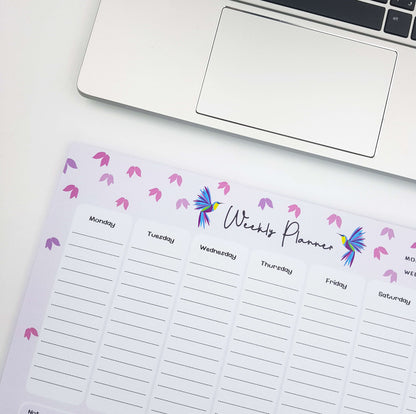 Free and Happy Weekly Planner