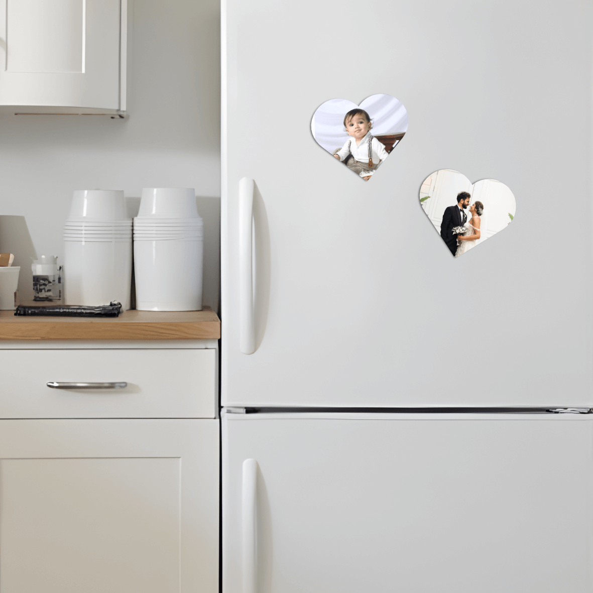 Fridge Magnet Heart Shape