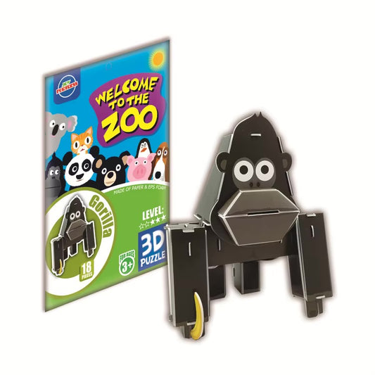 3D Puzzle - Gorilla