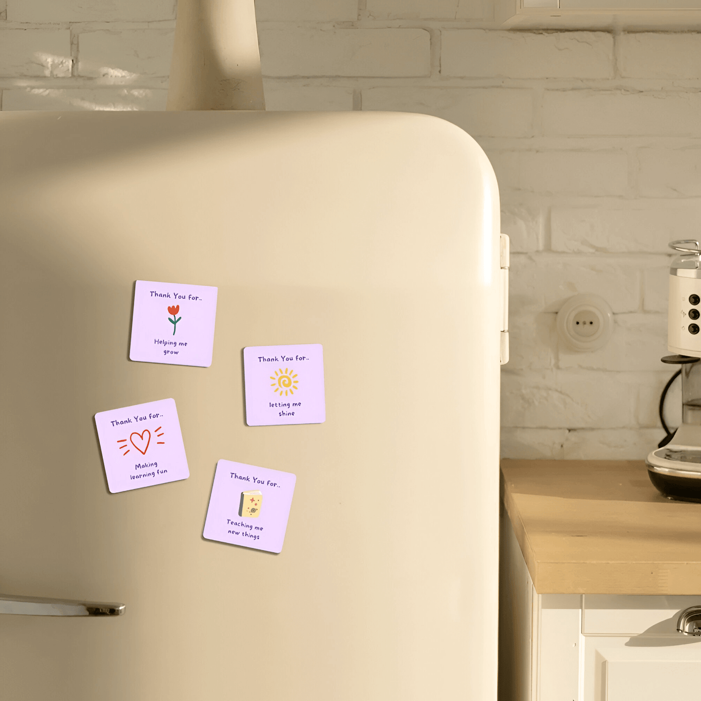 Gratitude Message Magnets