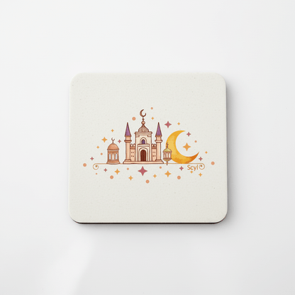 Hilal Ramadan Mug + Coaster