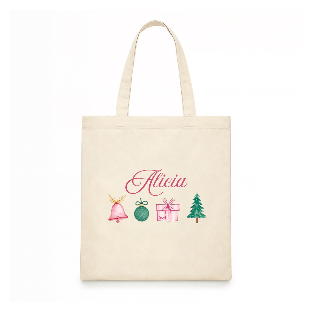 Holly Jolly Tote Bag