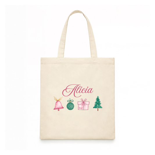 Holly Jolly Tote Bag