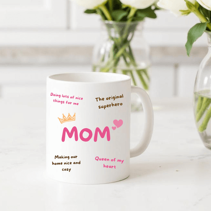 Home is Where Mom is Mug + Coaster
