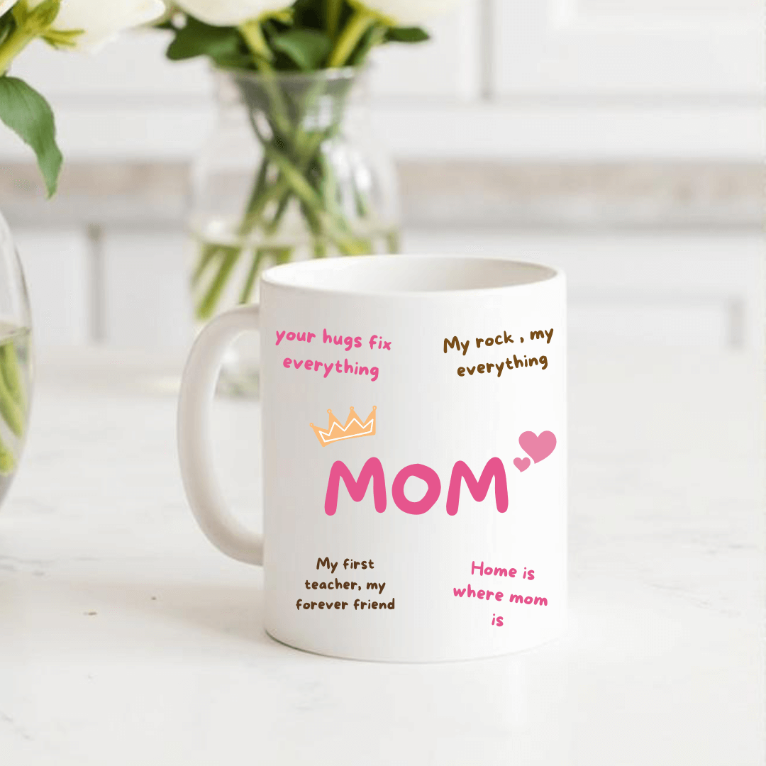 Home is Where Mom is Mug + Coaster