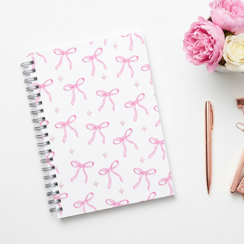 Infinite Bows A5 Notebook