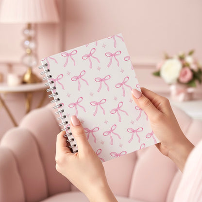 Infinite Bows A5 Notebook