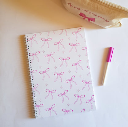 Infinite Bows University Notebook A4