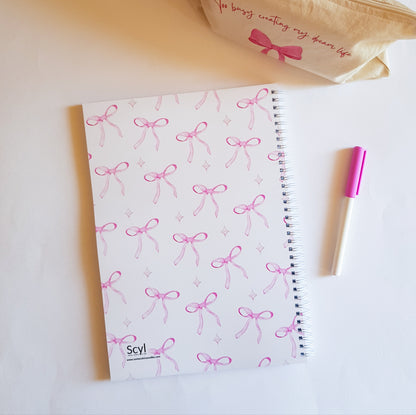 Infinite Bows University Notebook A4