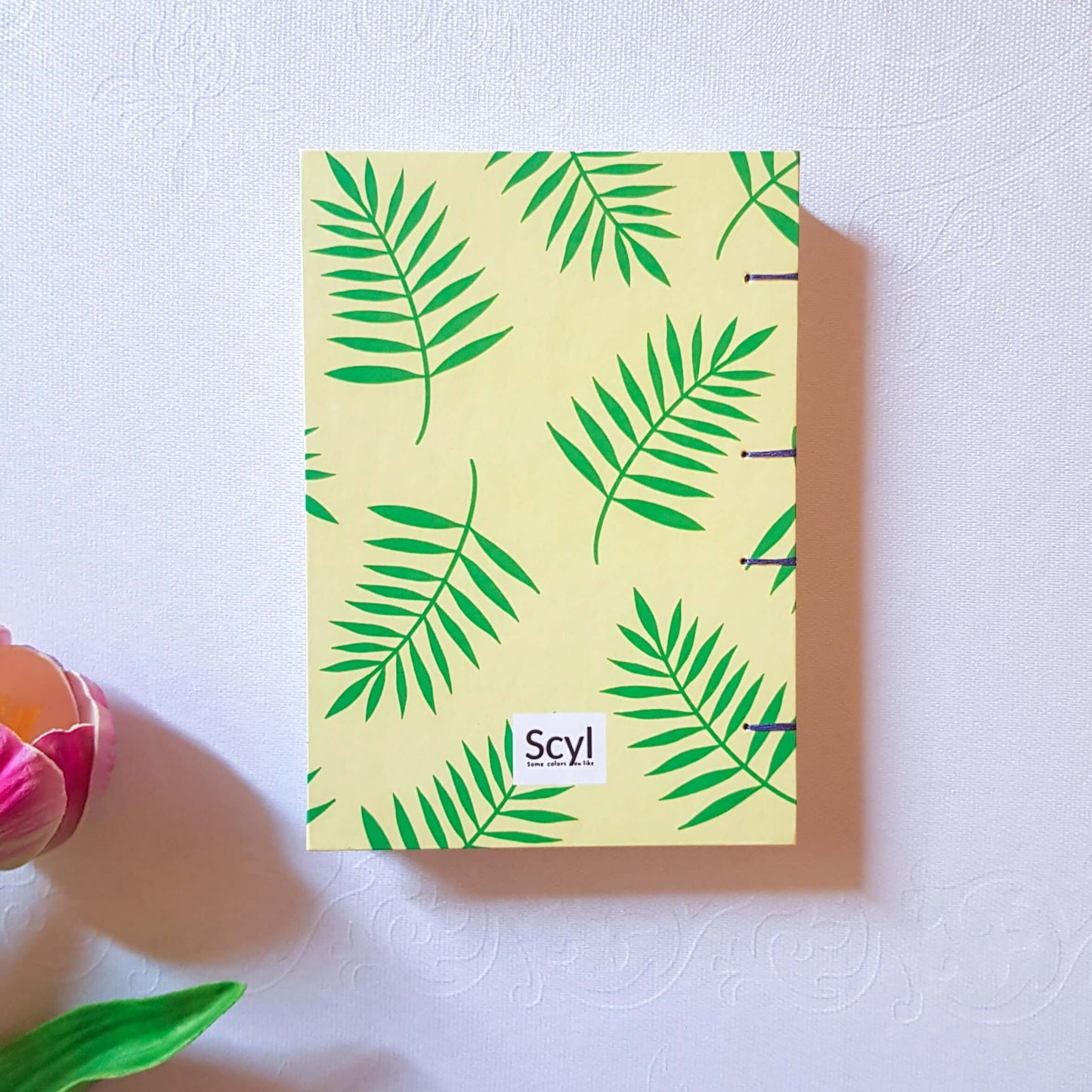 Leaves Beige Notebook