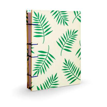 Leaves Beige Notebook