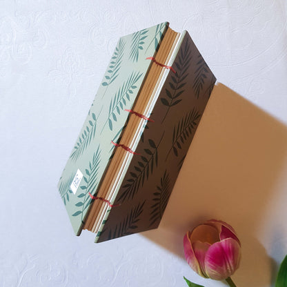 Leaves Dark Green Notebook
