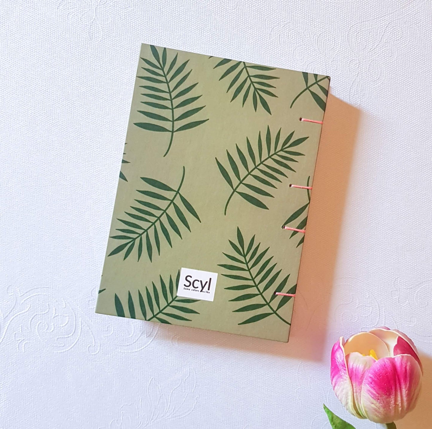 Leaves Dark Green Notebook