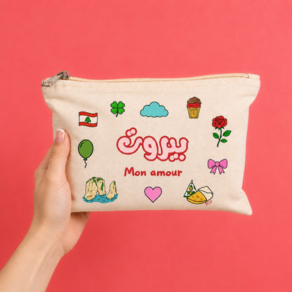 بيروت Mon amour Pouch