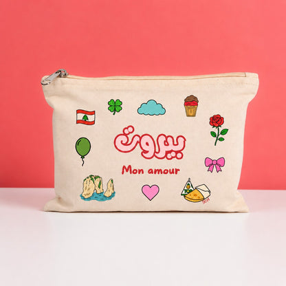 بيروت Mon amour Pouch